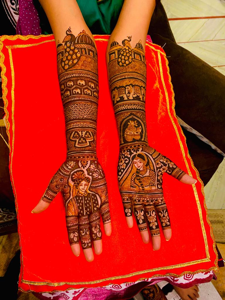 Anil Mehandi Wala - Best Bridal Mehandi Artist in Gurgaon/Top Mehandi Artist  in Gurgaon/Home Services Free - Mehndi Designer in Gurugram